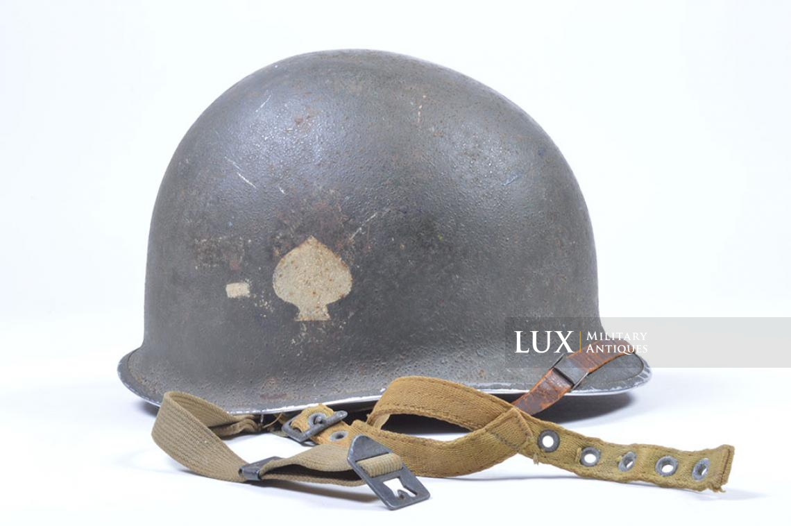 USM1 helmet, 101st AB, 506th PIR, 3rd Bn., Sgt. Fayez H. Handy - photo 4
