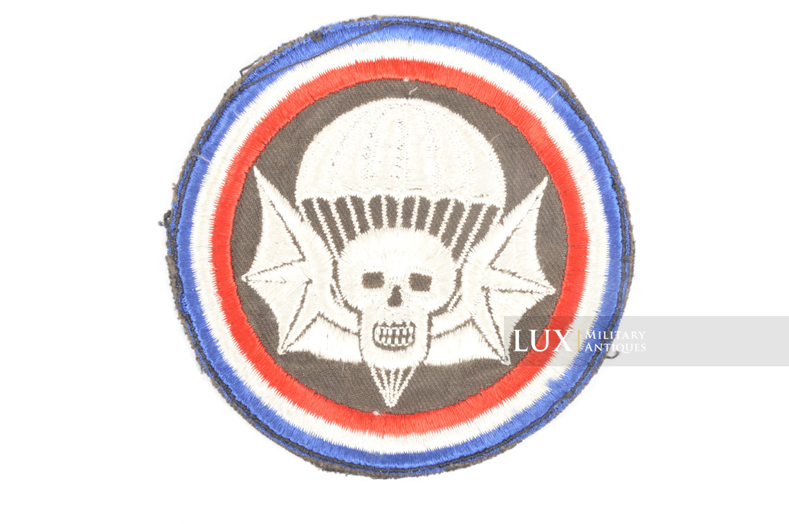502nd Parachute Infantry Regiment pocket patch, « widow makers / British Made » - photo 4