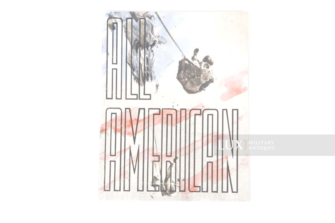 Rare 82nd Airborne Division unit history booklet, « All American » - photo 4