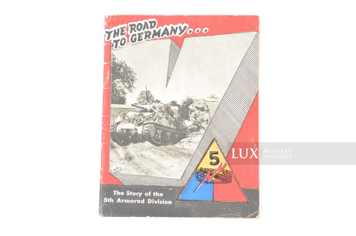 US 5th Armored Division unit history booklet, « Luxembourg City » - photo 4
